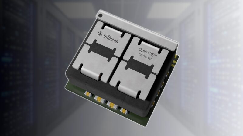 Infineon Introduces TDM24745T Quad-Phase Power Module for AI Data Centers