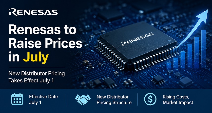Renesas to Raise Prices in July Amid Rising Supply Chain Costs Renesas to Raise Prices in July Amid Rising Supply Chain Costs