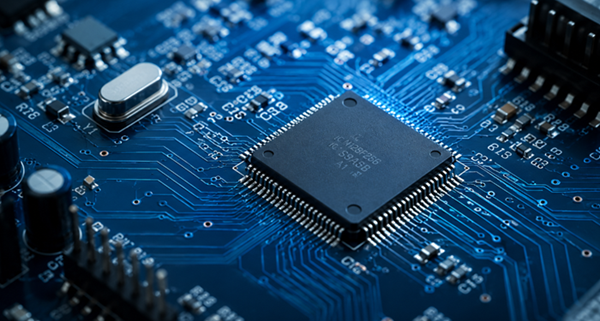 Integrated circuit mounted on PCB board Integrated circuit mounted on PCB board