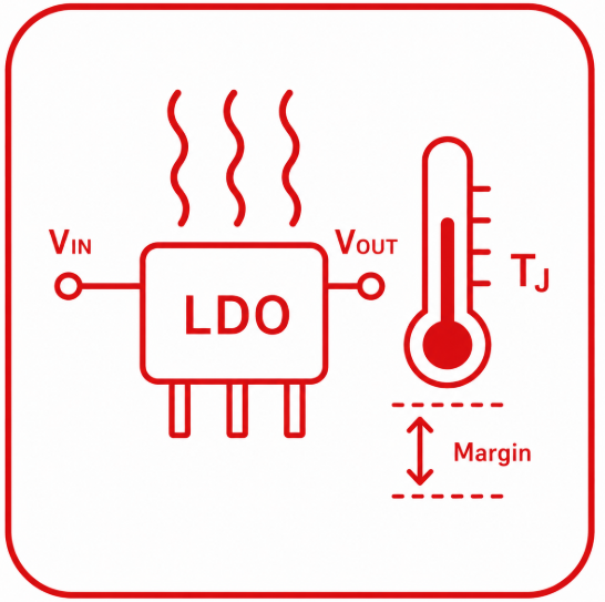 LDO Junction Temperature Calculator