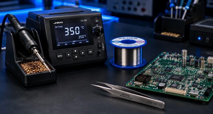 Soldering Iron Guide for Electronics Repair, PCB Work and Precision Soldering