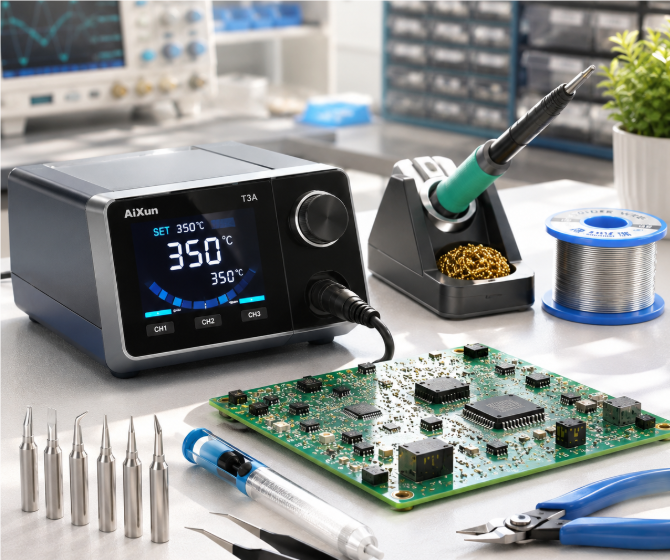 Soldering Iron Guide for Electronics Repair, PCB Work and Precision Soldering
