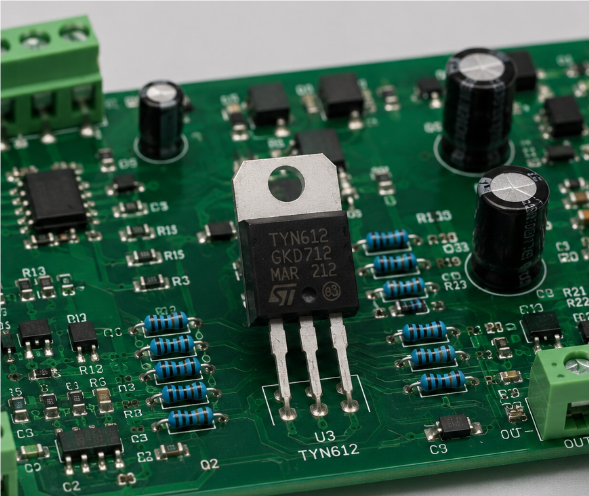 SCR Silicon Controlled Rectifier Working Principle and Applications