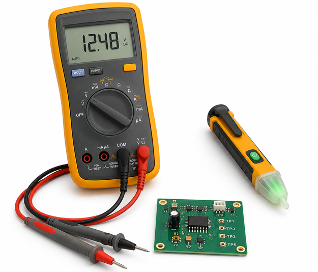 How to Use a Voltage Tester: AC/DC, Battery, and Voltage Divider Checks