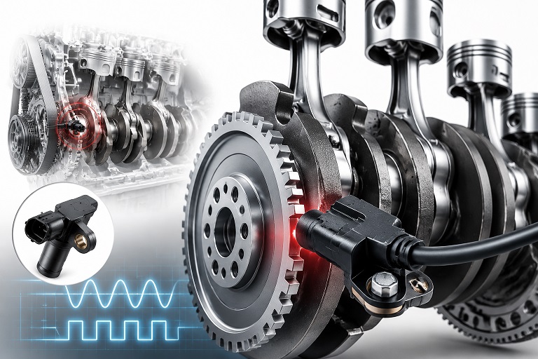 Crankshaft Position Sensor Guide: Symptoms, Testing, Replacement and How It Works