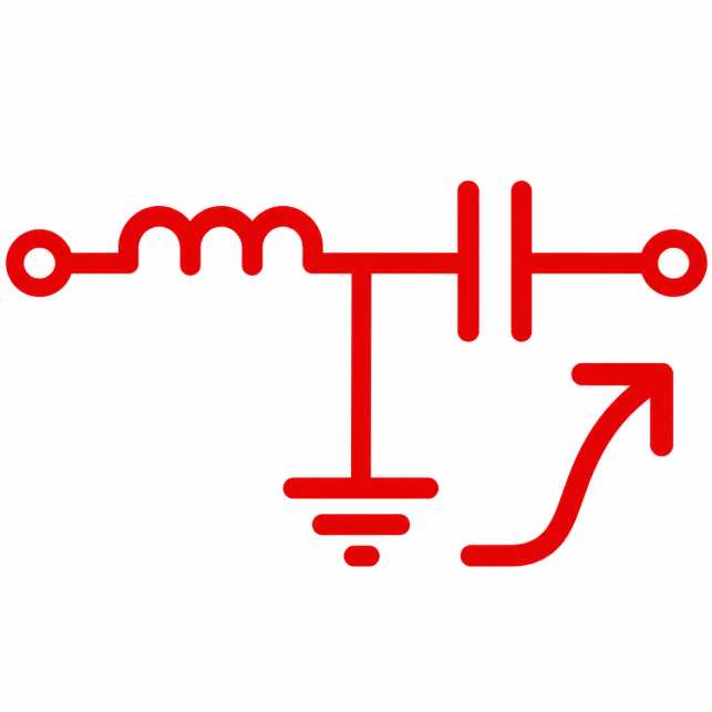 LC High Pass Filter Calculator
