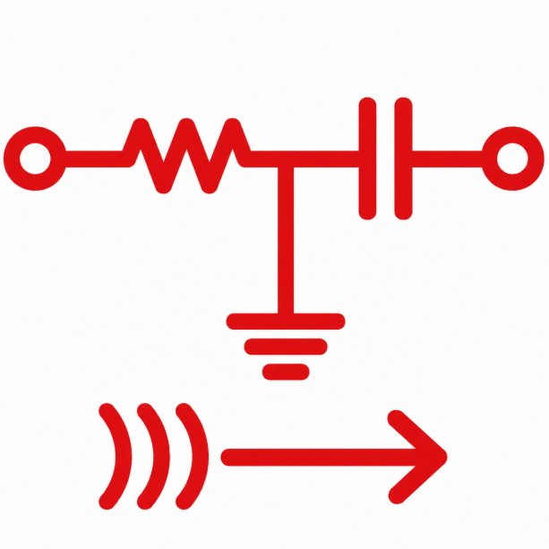 RC High Pass Filter Calculator