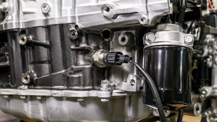 oil pressure sensor location