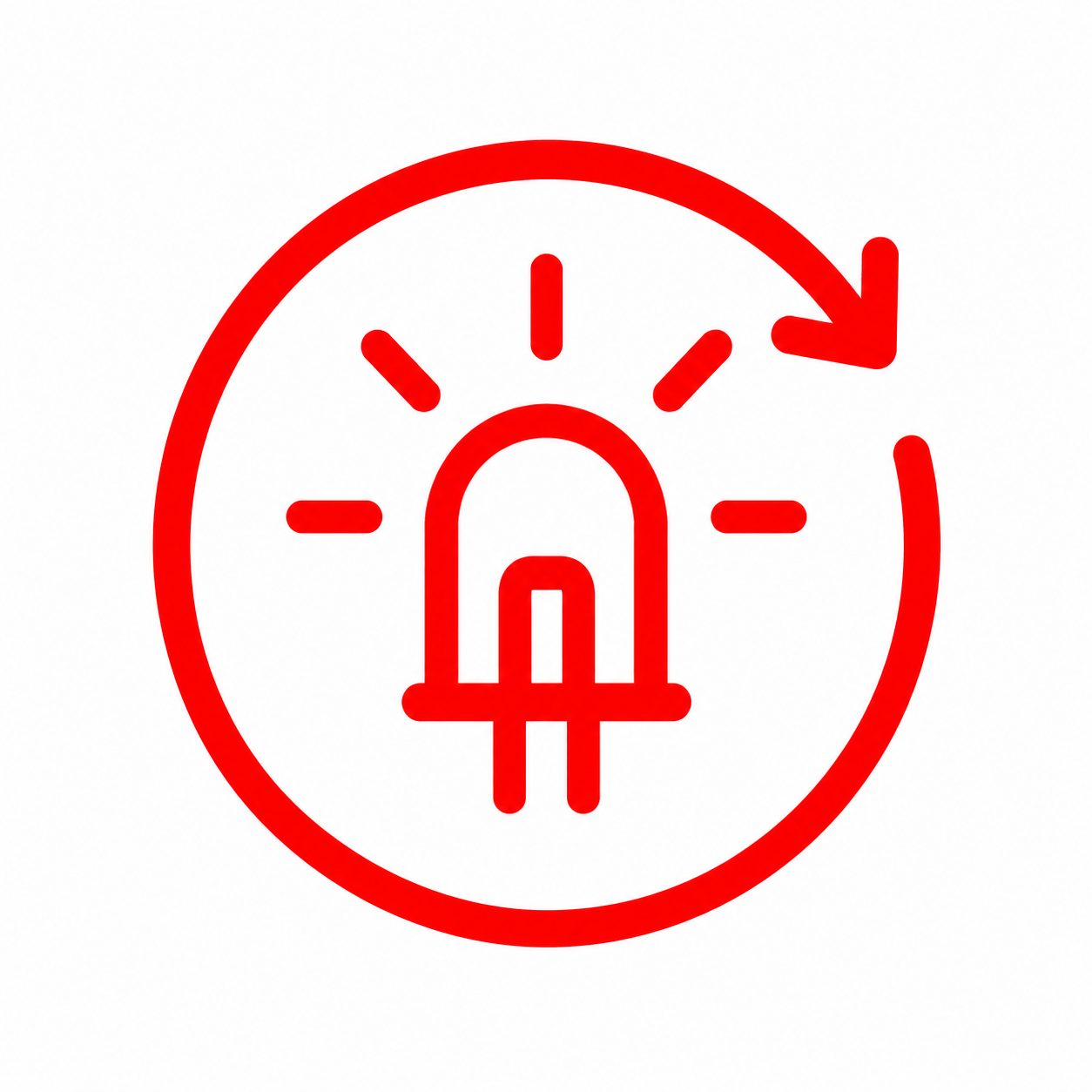 LED Strobe Duty Cycle & Power Calculator
