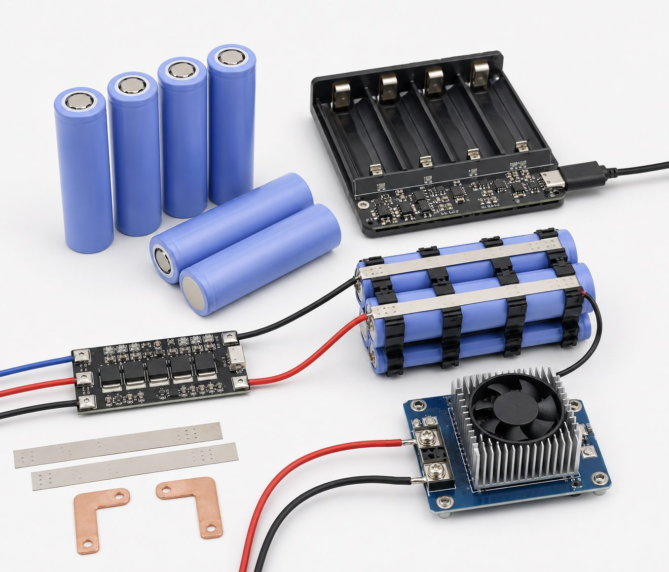 18650 Battery: Voltage, Capacity, Charging and Pack Design