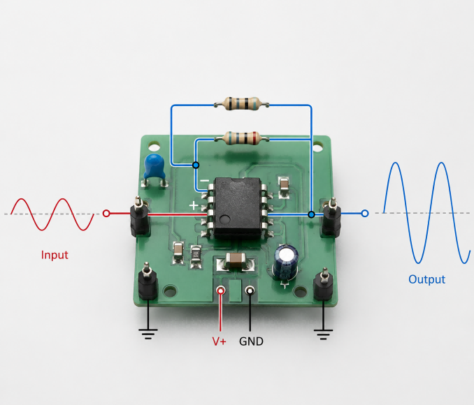 Operational Amplifier (Op Amp): Basics, Configurations, Feedback and Applications