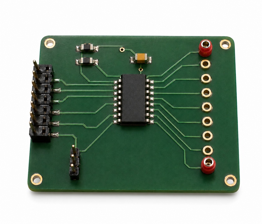 74HC595 Pinout, Timing, Output Current, and Applications
