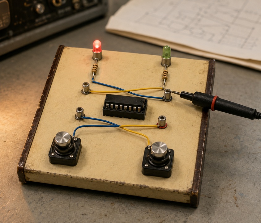 SR Latch Explained: NOR and NAND Circuits, Truth Tables, and Applications